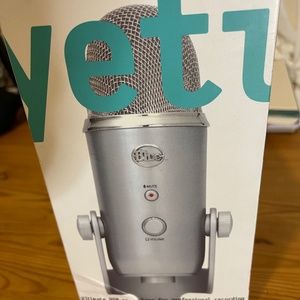 Yeti USB recording Microphone 4 settings